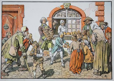 Charity of the Little Prince by Carl Röchling